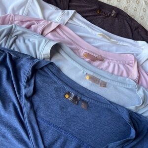 Zella Multicolor V-Neck T-Shirts